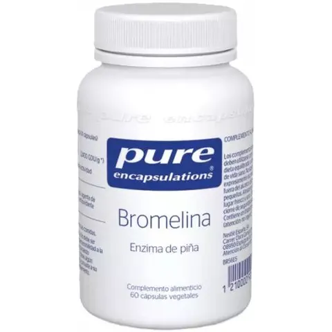 Pure Encapsulations Bromelina 60 Cápsulas – imagen 4