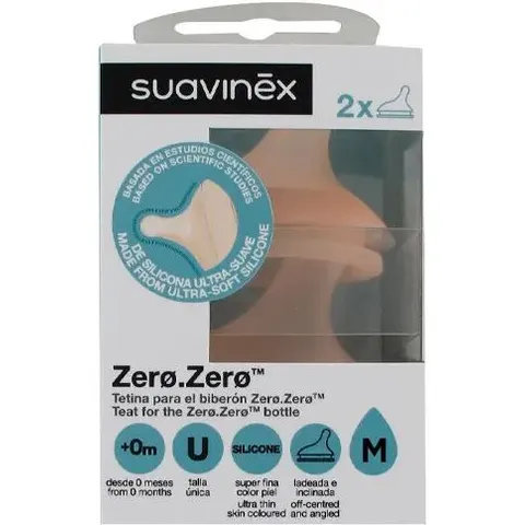 Suavinex Zerozero Colic Tetina Silicona M x2 – imagen 3
