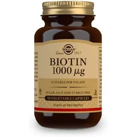 Solgar Biotina 50 Cápsulas Vegetales – imagen 2