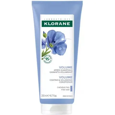 Klorane Condicionador Volume con Linho 200ml – imagen 2