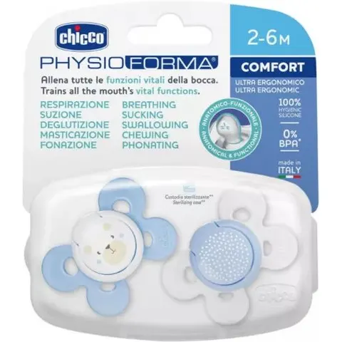 Chicco Chupetes PhysioForma Comfort 2-6m x2 – imagen 3