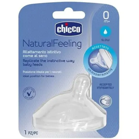 Chicco Tetina Silicona NaturalFeeling 0M+ – imagen 2