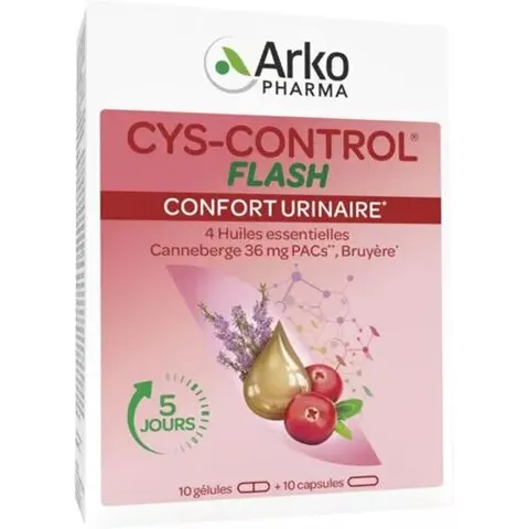Arkopharma Cis-Control Cranberola Flash 20caps – imagen 2