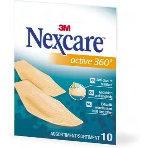 Nexcare Active 360 Surtido de Apósitos x10 – imagen 2