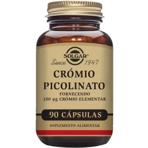 Solgar cromo picolinato 200mcg 90cap. – imagen 2