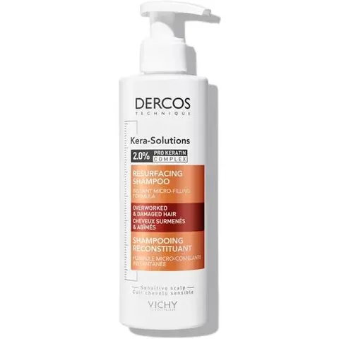 Vichy Dercos Kera Solution Champú Reparador 250 ml – imagen 2
