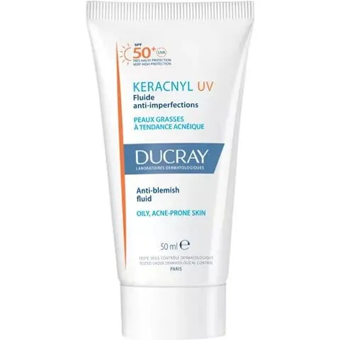 Ducray Keracnyl Uv fluido antimperfecciones SPF50+ 50 ml – imagen 4