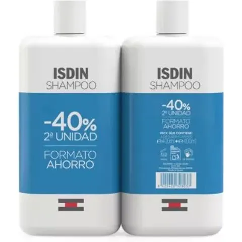 ISDIN Pack Dayl Champú 2x400ml – imagen 2