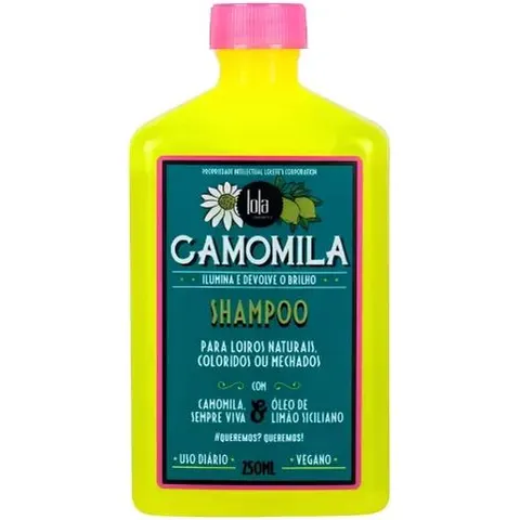 Lola Cosmetics Camomila champú 250 ml – imagen 3