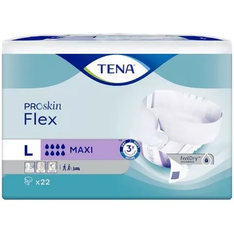 Tena Flex Maxi Pañal Grande x22 – imagen 2