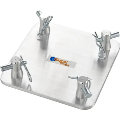 Global Truss F14Base Plate Plateado – imagen 2