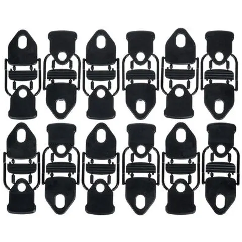 Holdon Mini Clip Black 12pcs Pack Negro – imagen 2