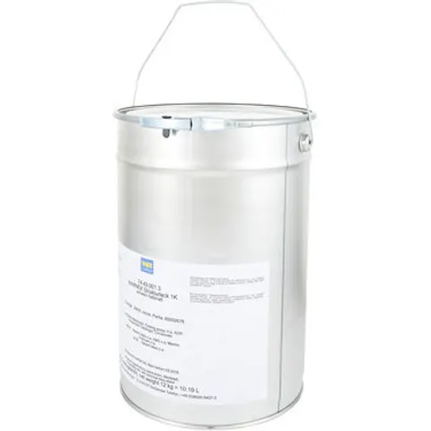 Warnex Structure Paint Black 12kg Negro Mate – imagen 2