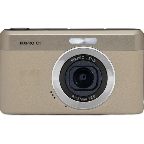 Kodak PIXPRO C1 COMPACT CAMERA MOBILE SCREEN C1 BEIGE – imagen 2
