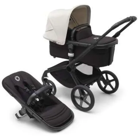 Bugaboo FOX 5 Negro/ Negro/ Misty White – imagen 3