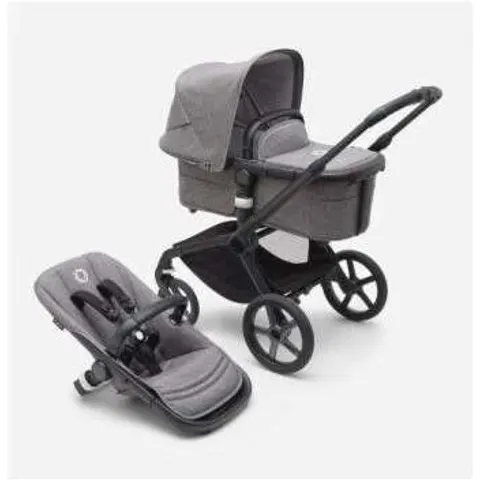 Bugaboo FOX 5 Negro/ Negro/ Misty White – imagen 2