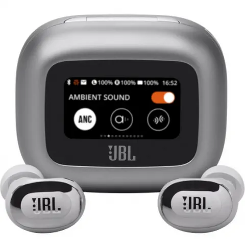 Auriculares JBL Live Buds 3 Plata – imagen 2
