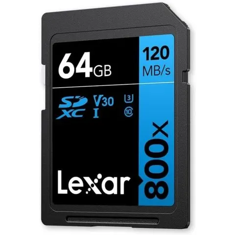 Lexar 64GB 800X Pro SDXC UHS-I – imagen 3
