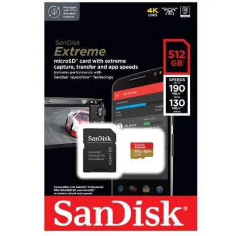 SanDisk Extreme microSDXC 512 GB – imagen 4