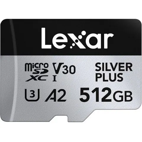 Lexar 512GB High-Performance Silver Plus MICROSDXC UHS – imagen 2