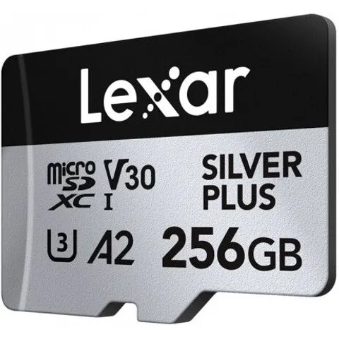 Lexar Micro SDXC Silver Plus 256GB UHS-I V30 – imagen 2