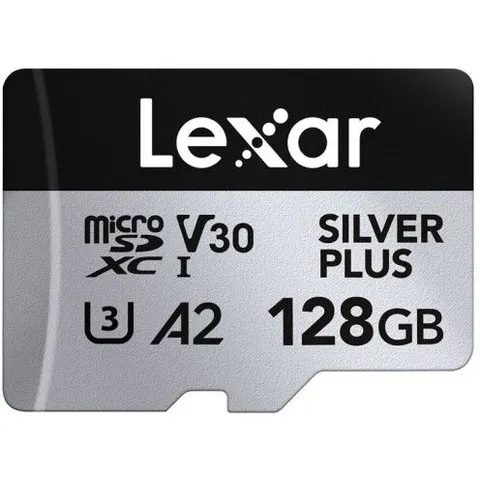 Lexar Micro SDXC Silver Plus 128 GB UHS-I V30 – imagen 2