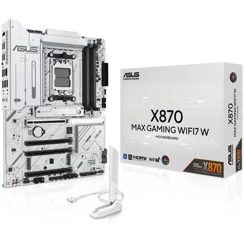 Asus Placa Base X870 MAX Gaming White WiFi – imagen 2