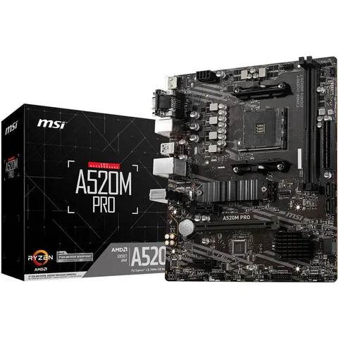 MSI Placa Base A520M PRO – imagen 2