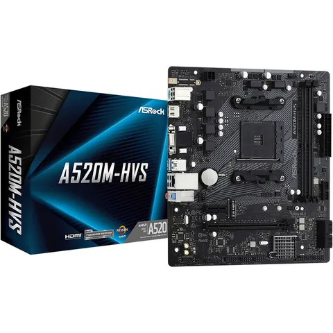 ASRock Placa Base A520M-HVS – imagen 5