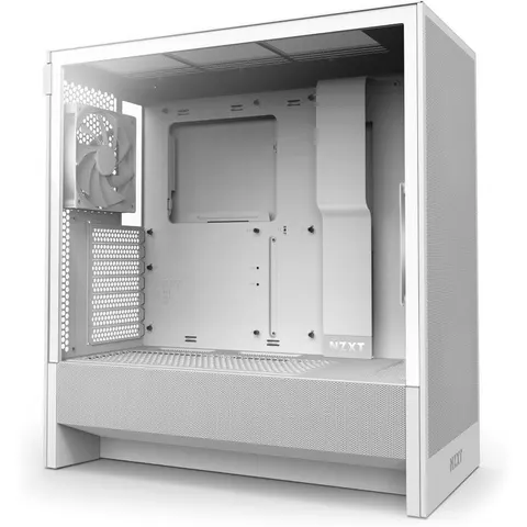 NZXT Torre ATX H5 Flow Compact Blanca – imagen 2