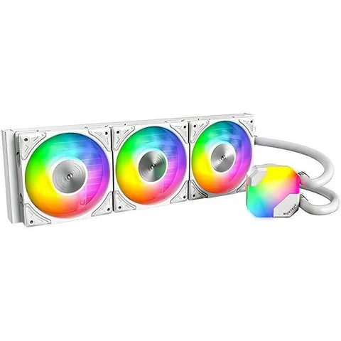 Montech Water Cooler CPU HyperFlow ARGB 360mm Blanco – imagen 2