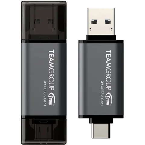 Team Group Pen X1 64GB USB3.2 Gen1 (Type-C + Type-A) – imagen 2