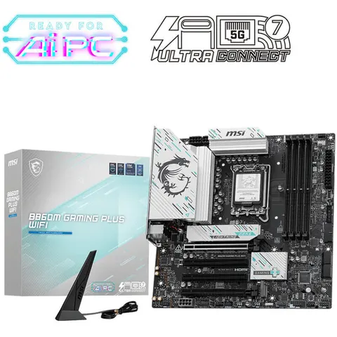 MSI Placa Base B860M GAMING PLUS WIFI – imagen 2