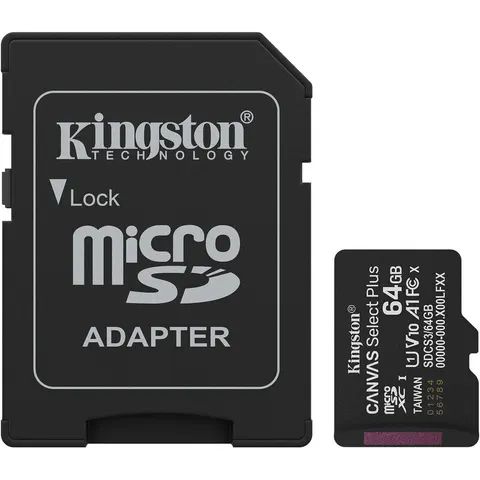 Kingston Technology 64GB microSDXC Canvas Select Plus Gen3 100MB/s A1 – imagen 5