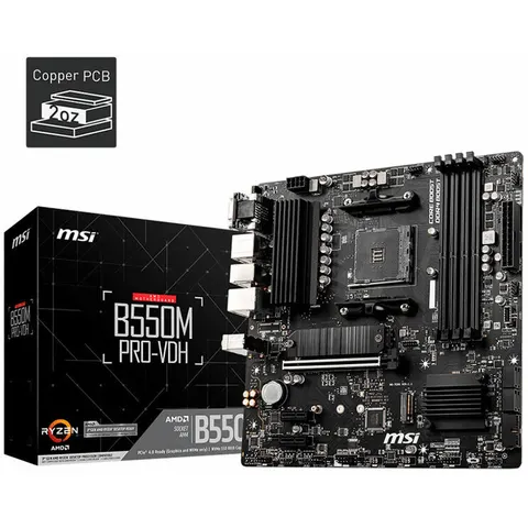 MSI Placa Base B550M PRO-VDH – imagen 2