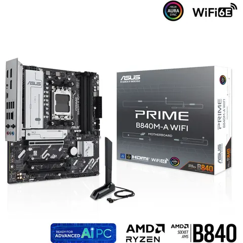 Asus Placa Base PRIME B840M-A WiFi – imagen 2