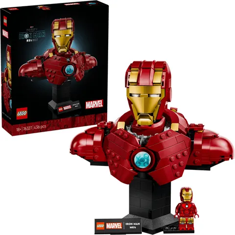 Marvel: Busto de Iron Man MK4 - LEGO – imagen 3