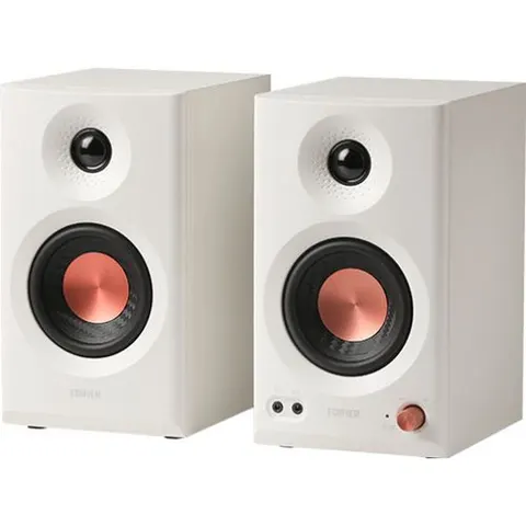Edifier Altavoces MR3 Studio 2.0 36W Bluetooth Blancas – imagen 2