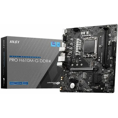 MSI Placa Base PRO H610M-G DDR4 – imagen 4