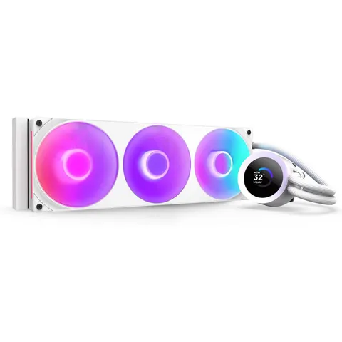 Nzxt Kraken Plus 360 RGB Blanco – imagen 2
