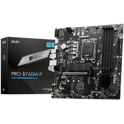 MSI Placa Base PRO B760M-P – imagen 2