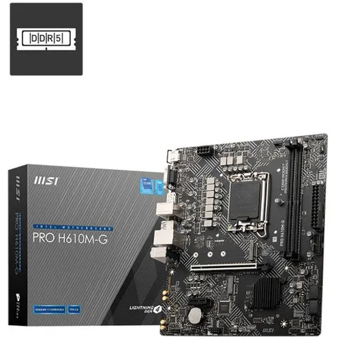 MSI Placa Base PRO H610M-G – imagen 4