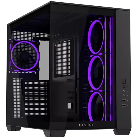 Asus Torre ATX A32 Plus TG ARGB Negra – imagen 2