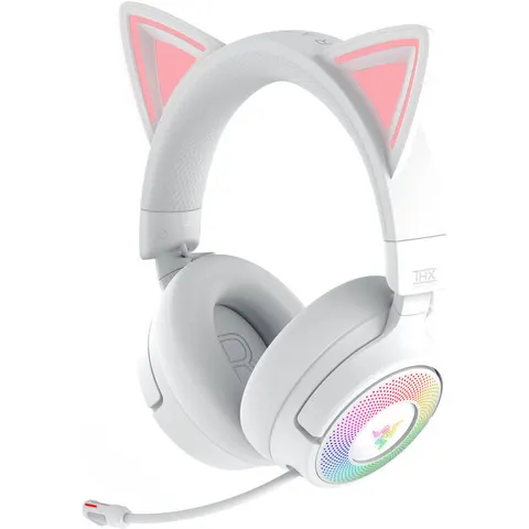 Razer Auriculares Kraken Kitty V3 Pro Wireless/Bluetooth Blanco – imagen 2