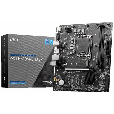 MSI Placa Base PRO H610M-E DDR4 – imagen 3