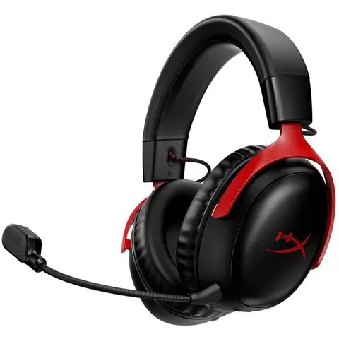 HyperX Auriculares Cloud III DTS Wireless/Bluetooth Negro/Rojo – imagen 2