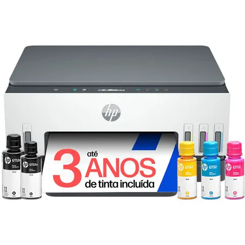 Impresora Multifunción Smart Tank 6005 (Gris/Blanco) - HP – imagen 2