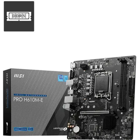 MSI Placa Base PRO H610M-E – imagen 4
