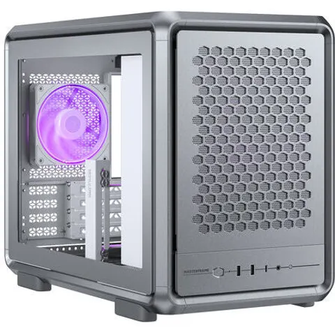 Cooler Master Torre Micro-ATX MasterFrame 400 Mesh Silver – imagen 2