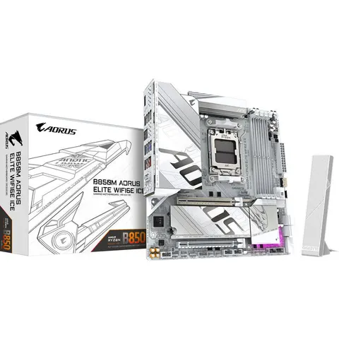 Gigabyte Placa Base B850M A ELT WF6E ICE – imagen 2